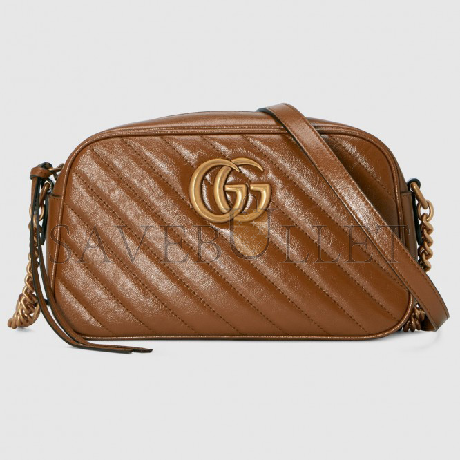 GUCCI MARMONT SMALL MATELASSÉ SHOULDER BAG 447632 （24*13*7cm）